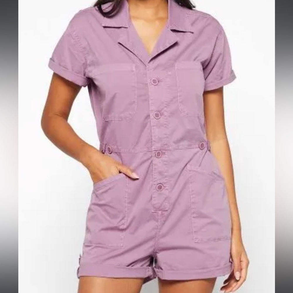 Pistola Short Jumpsuit/Romper Purple XXS